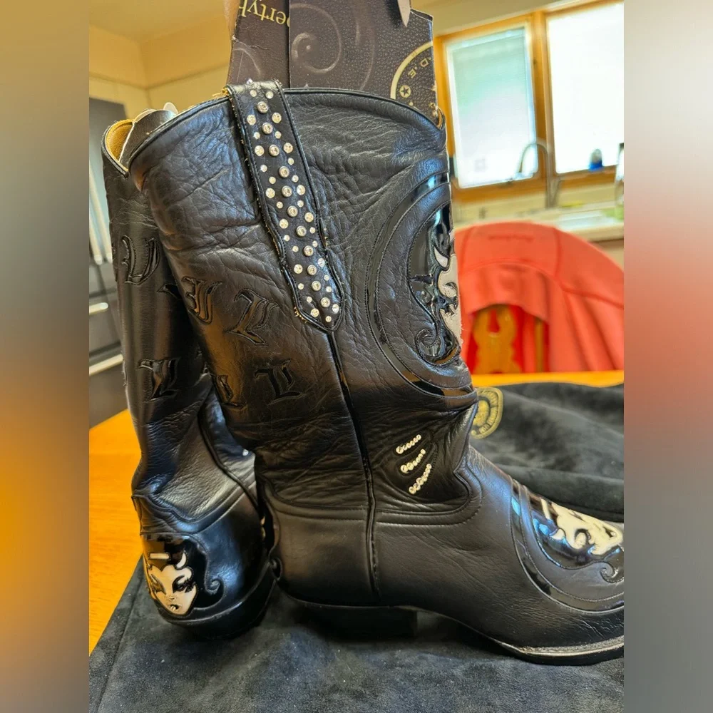 Liberty Boot Co. Black Cowboy Boots - Picture 4 of 4